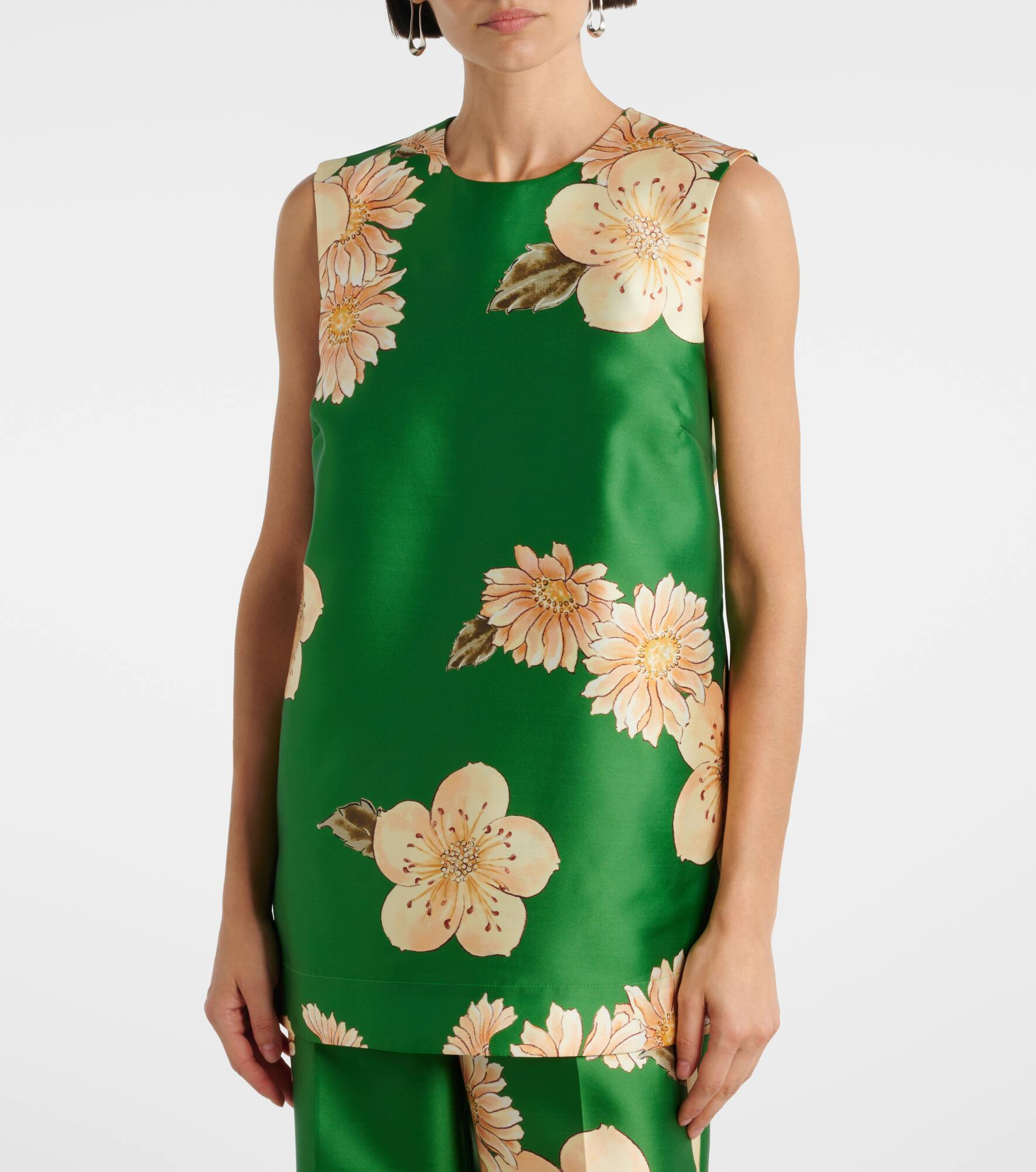 Sage floral top - 5
