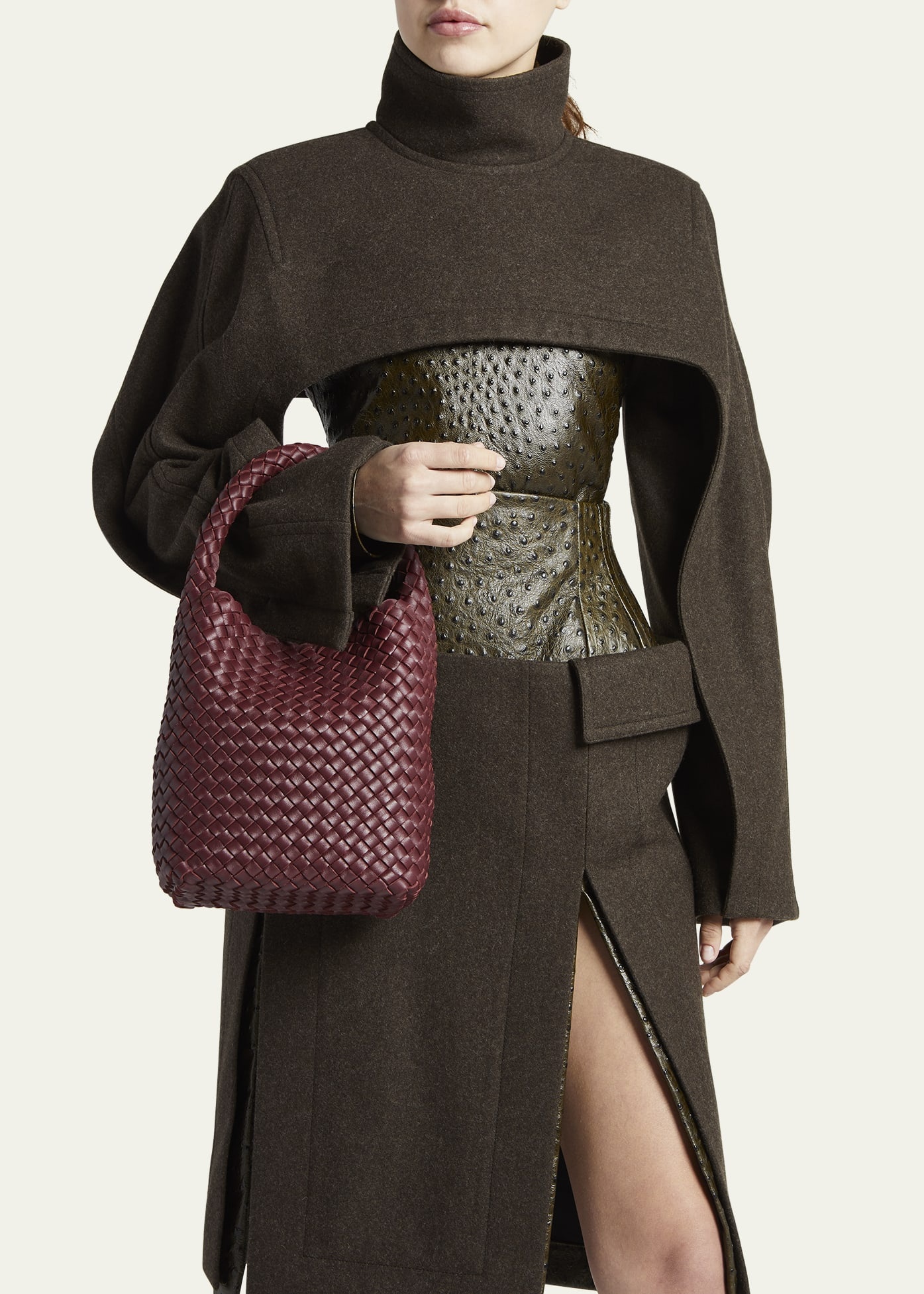 Cabat Small Intreccio Bucket Bag - 2