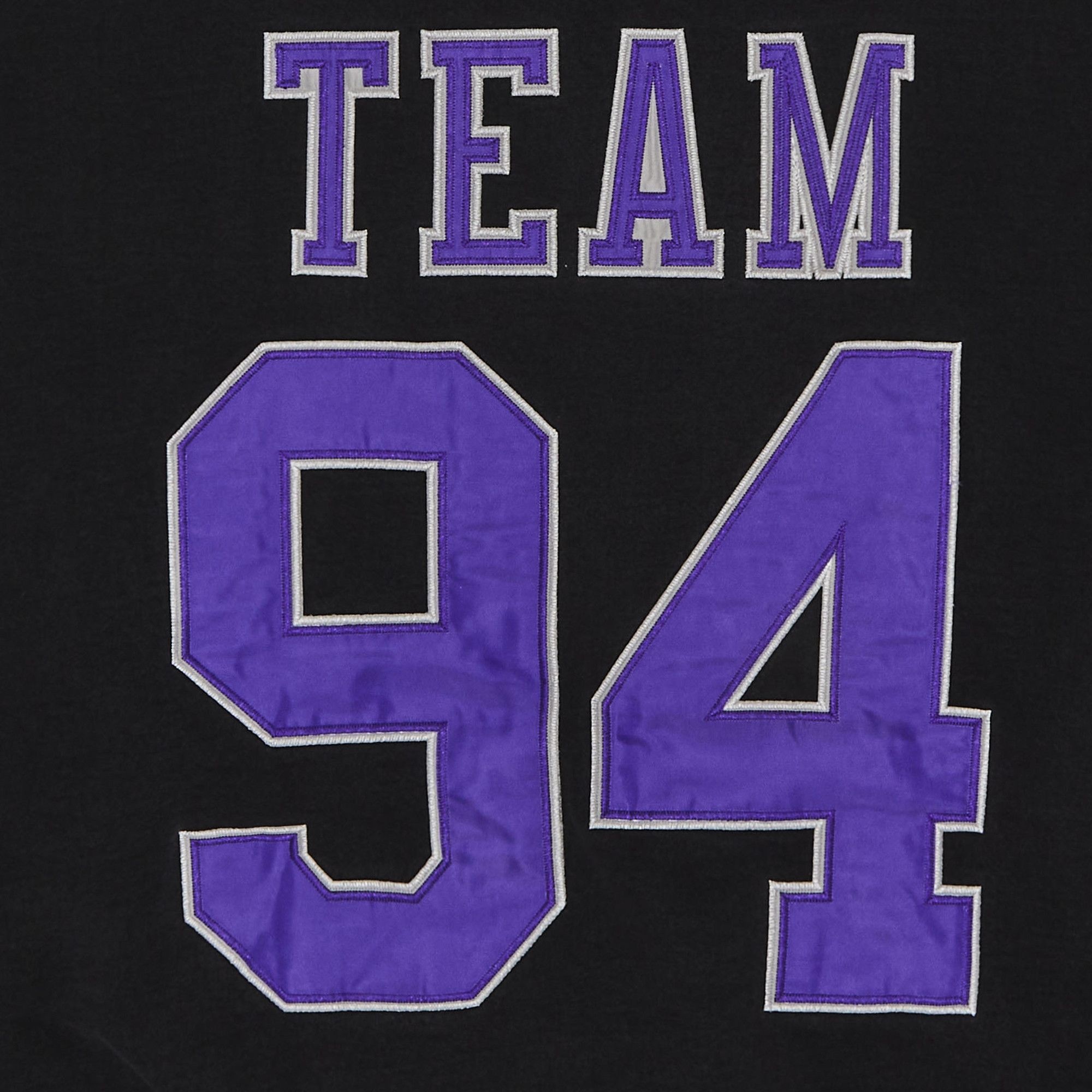 Supreme Team 94 Hooded Sweatshirt 'Black' - 3