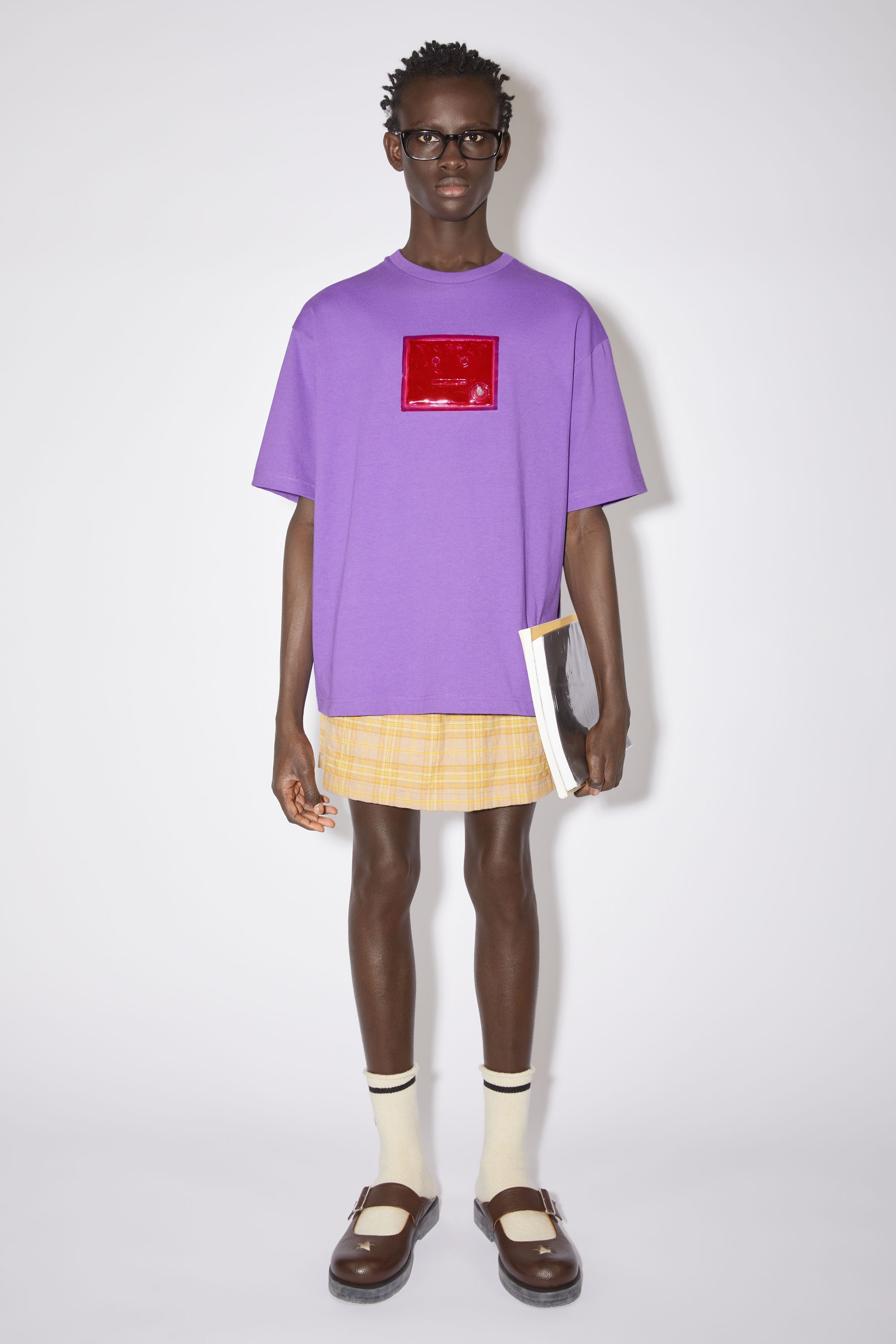 Logo t-shirt - Iris purple - 2