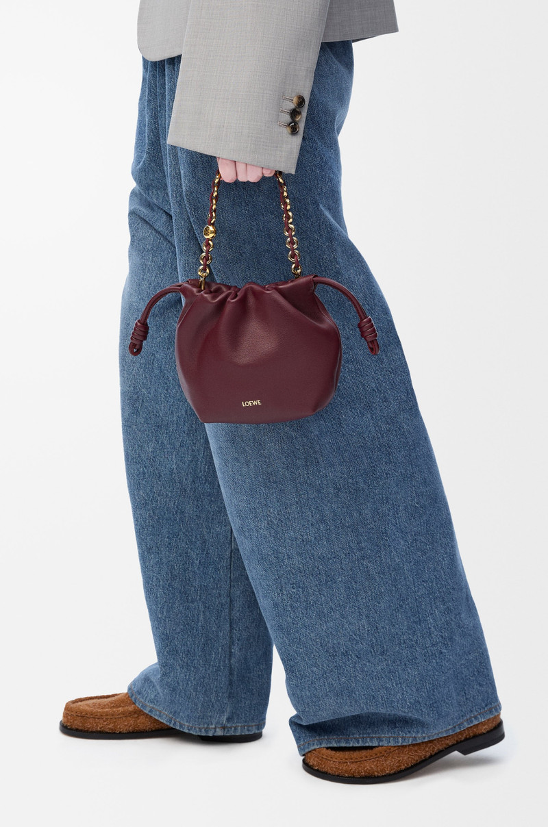 Loewe Mini Flamenco Purse bag in mellow nappa lambskin outlook