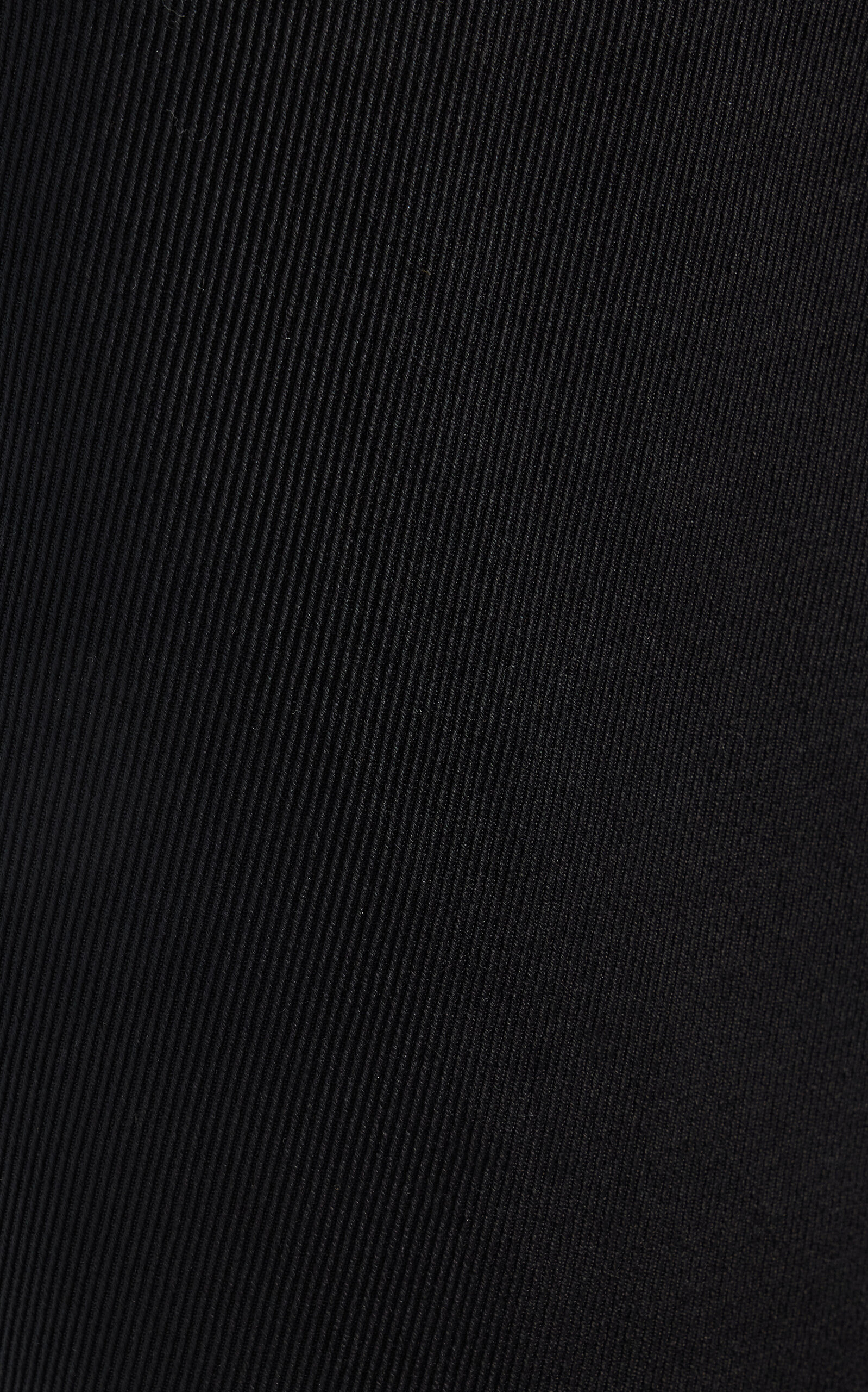 Keyhole Wool Skirt black - 5