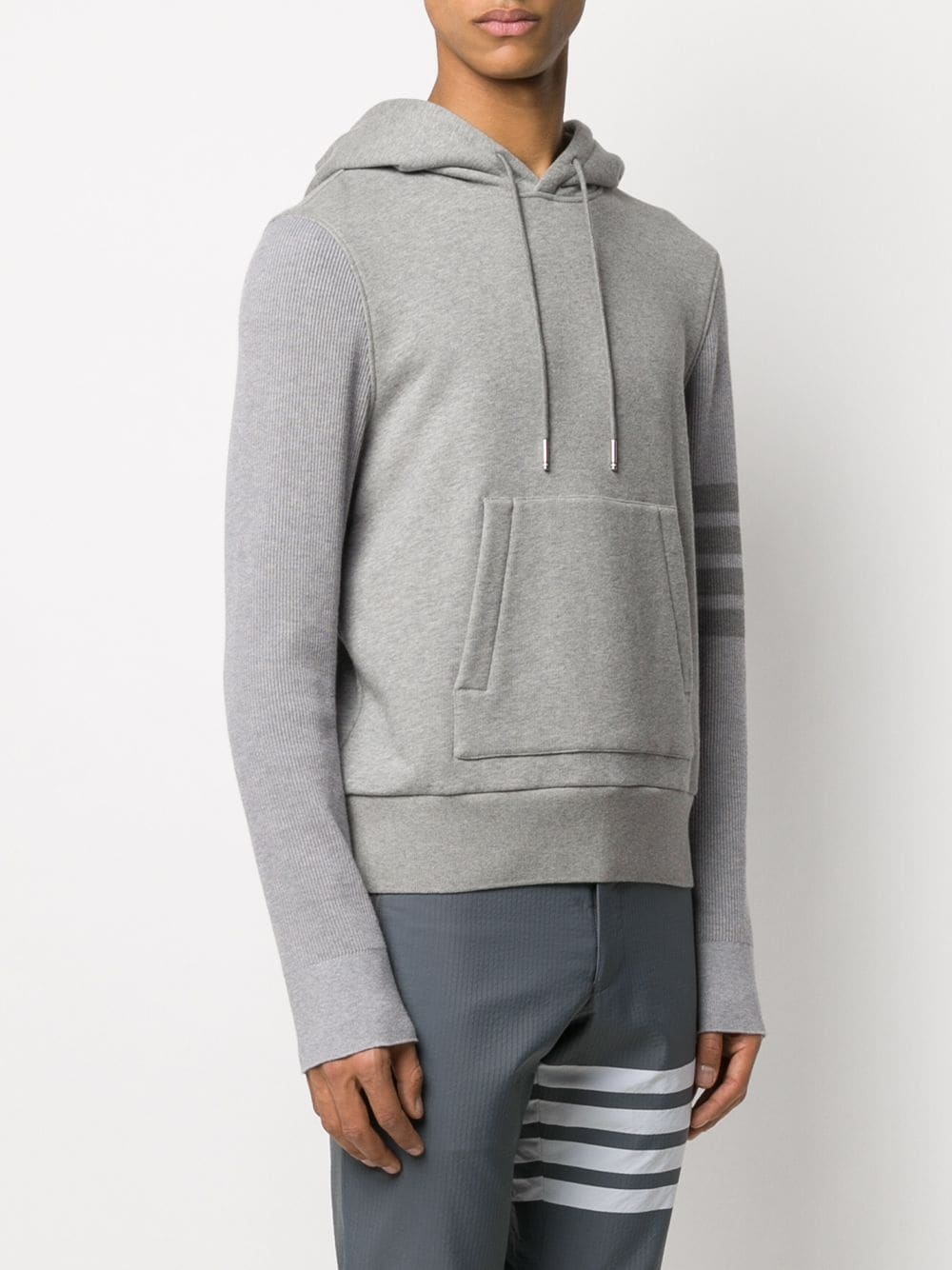 4-Bar loopback hoodie - 3