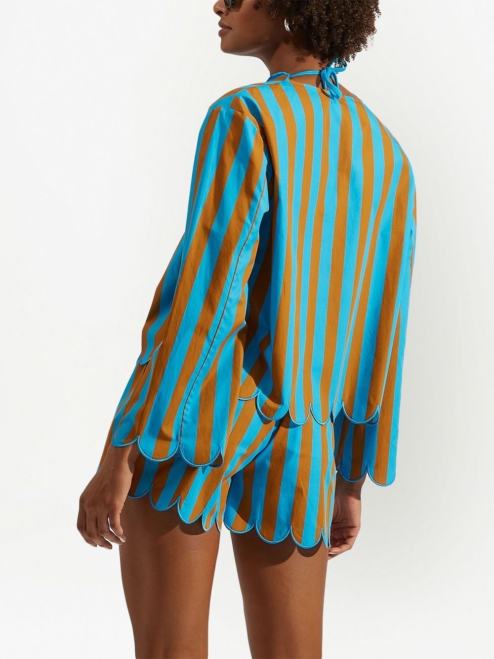 vertical-stripe jacket - 3