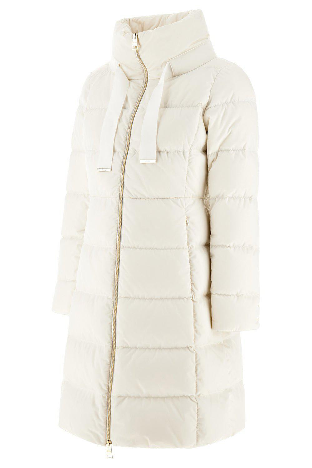 Drawstring Hourglass Coat - 5