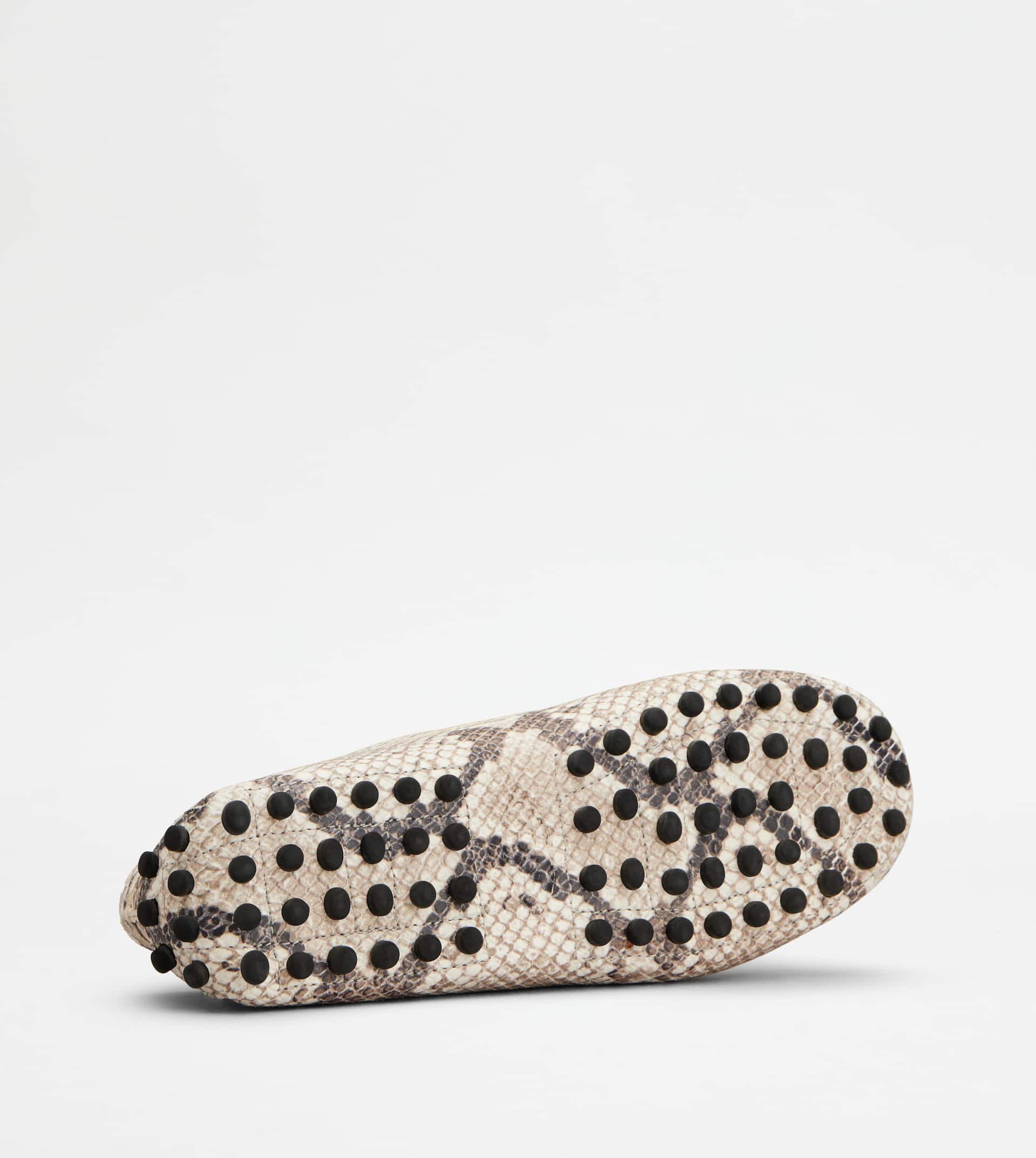 GOMMINO DRIVING SHOES IN LEATHER - BEIGE - 4