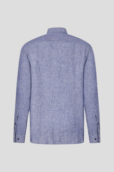 BOGNER Timi Linen shirt in Dark blue outlook