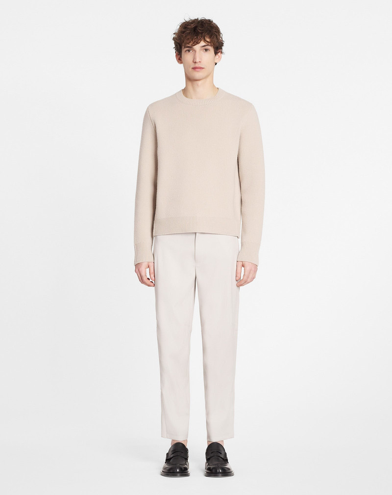Lanvin WOOL AND CASHMERE CREWNECK SWEATER outlook