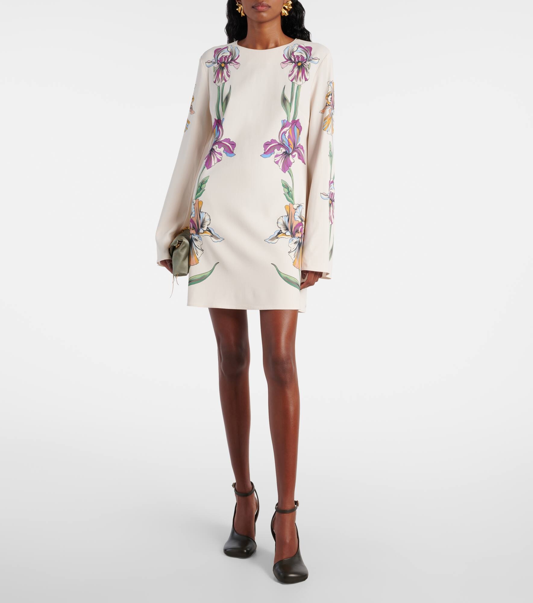 Supremes Swing floral jersey minidress - 2