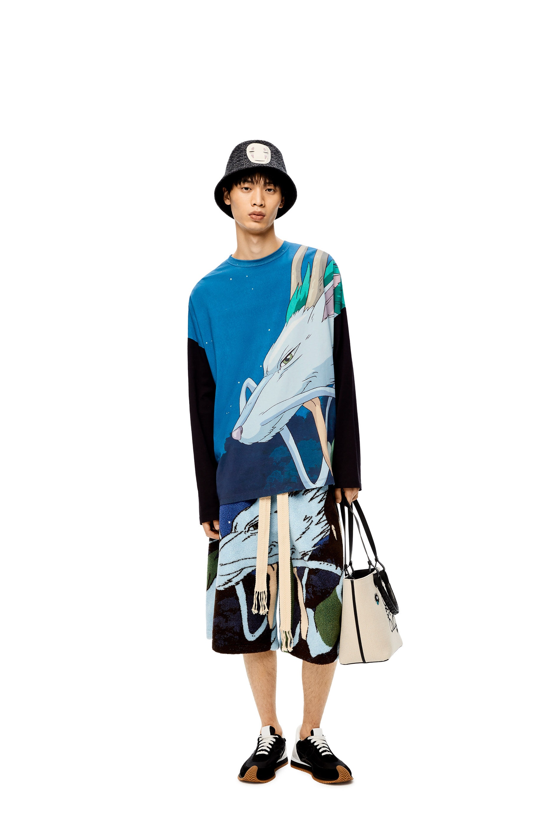 Haku long sleeve T-shirt in cotton - 2