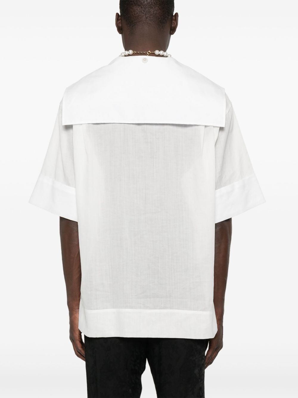 sailor-collar shirt - 4