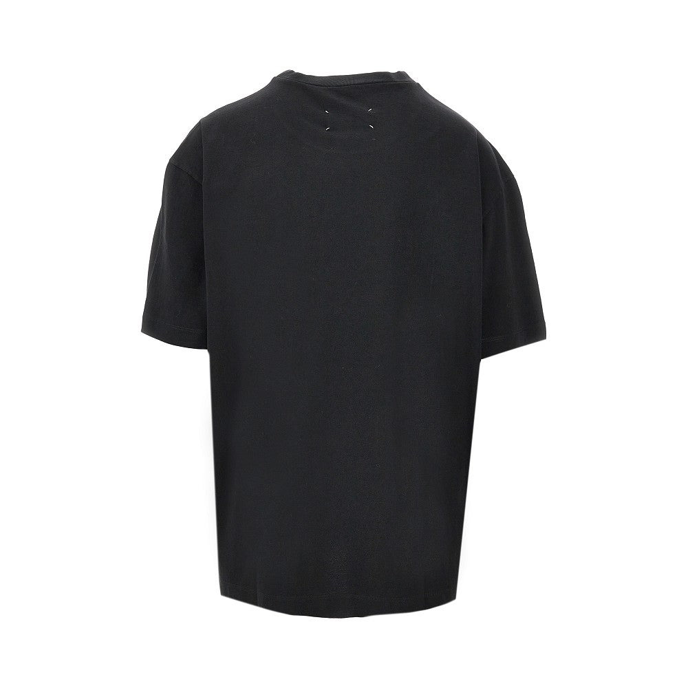 TOPSTITCHED LOGO OVERSIZED T-SHIRT - 3