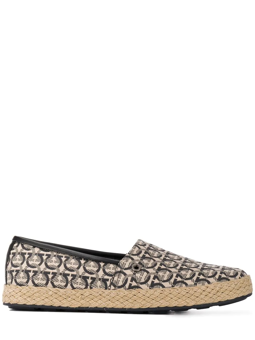 Ganicini print loafers - 1