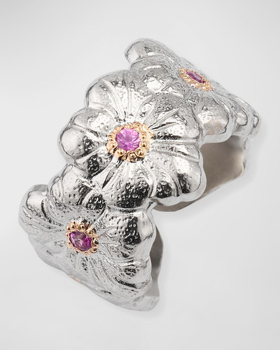 Buccellati Blossoms Sapphires Eternelle Ring, Size 50 outlook