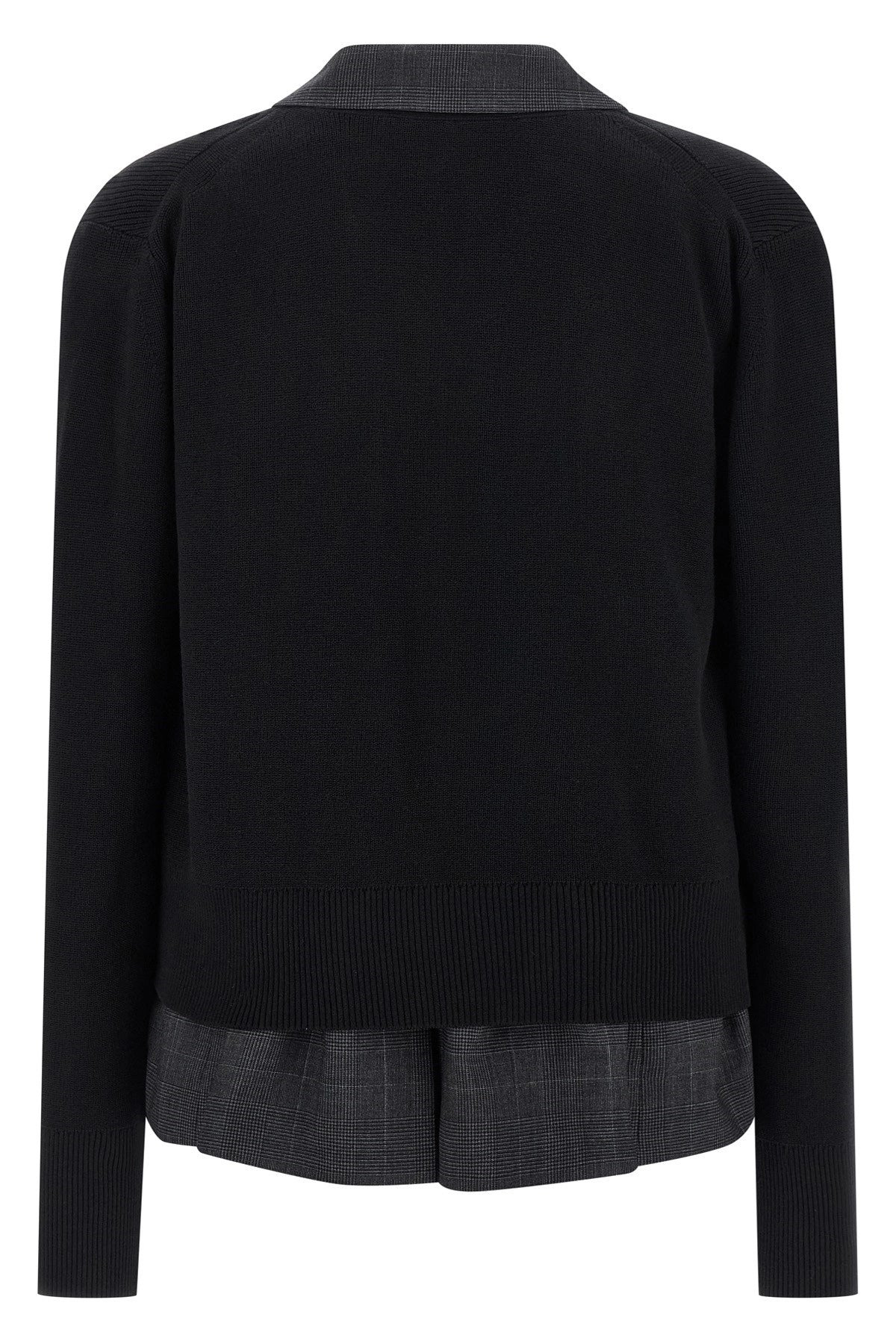 Sacai Women Double Layer Cardigan - 2