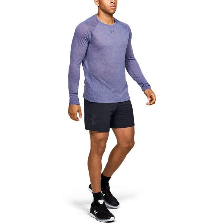 Under Armour Qualifier SpeedPocket 7 inch Shorts 'Black' 1350888-001 - 6