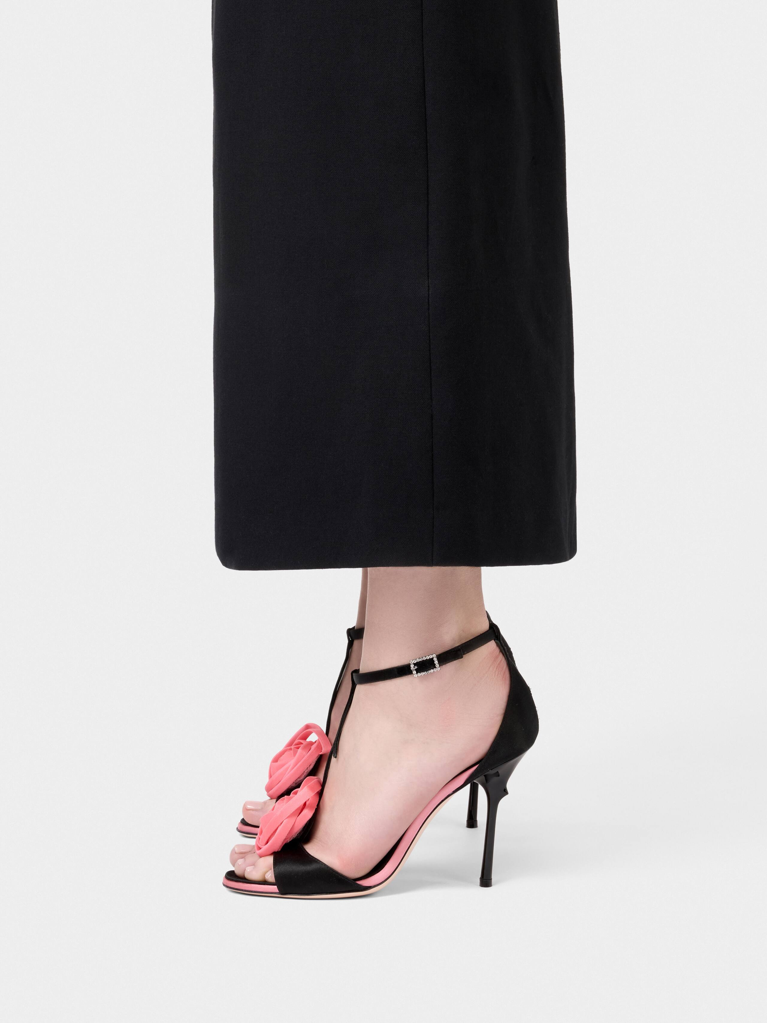 Rose Vivier Sandals in satin - 8