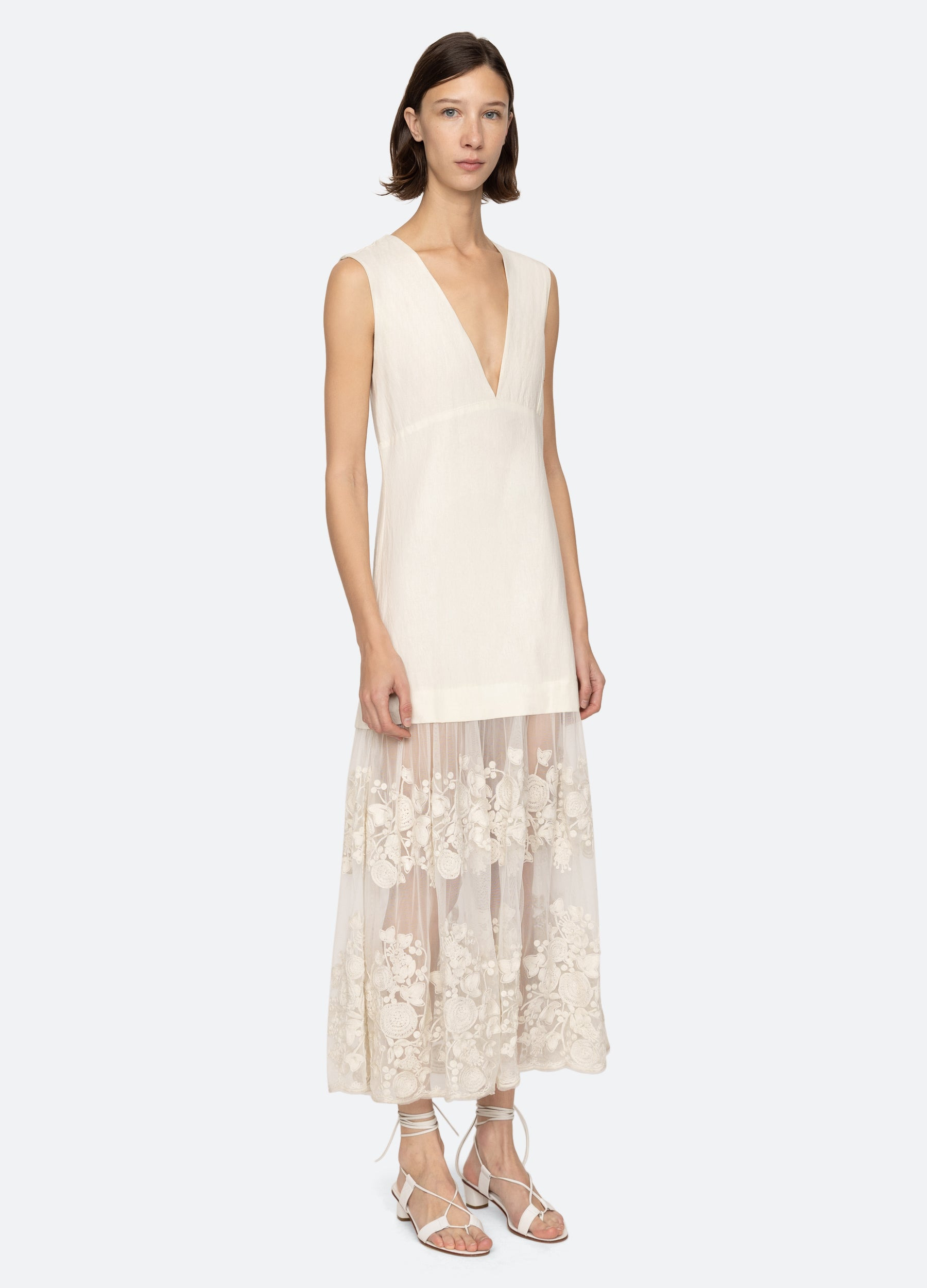 Arielle V-Neck Dress - 6