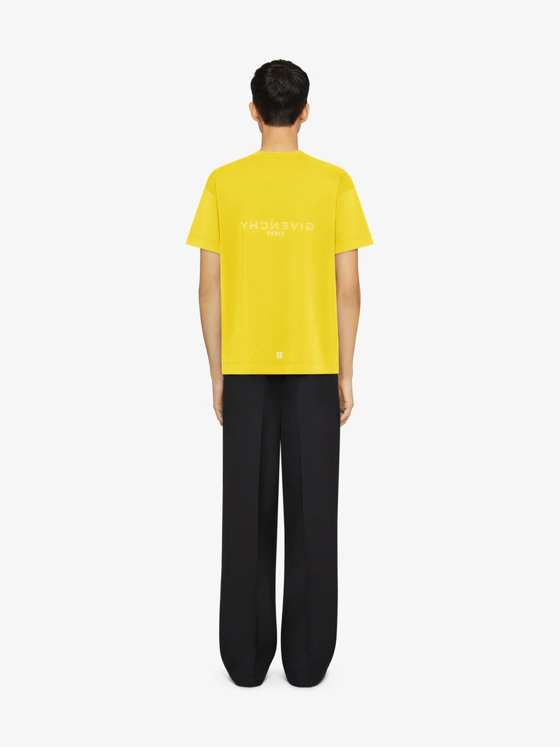 GIVENCHY REVERSE SLIM T-SHIRT IN COTTON 4