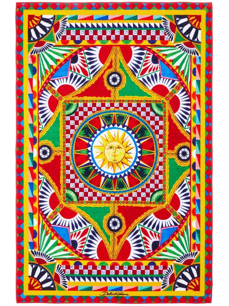 Dolce & Gabbana terry cotton bath towel outlook
