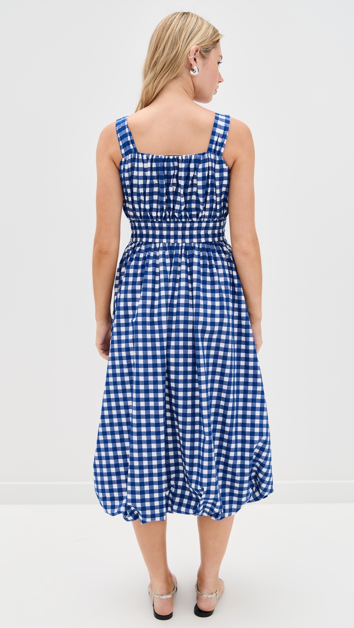 Neci Gingham Tank Dress - 2