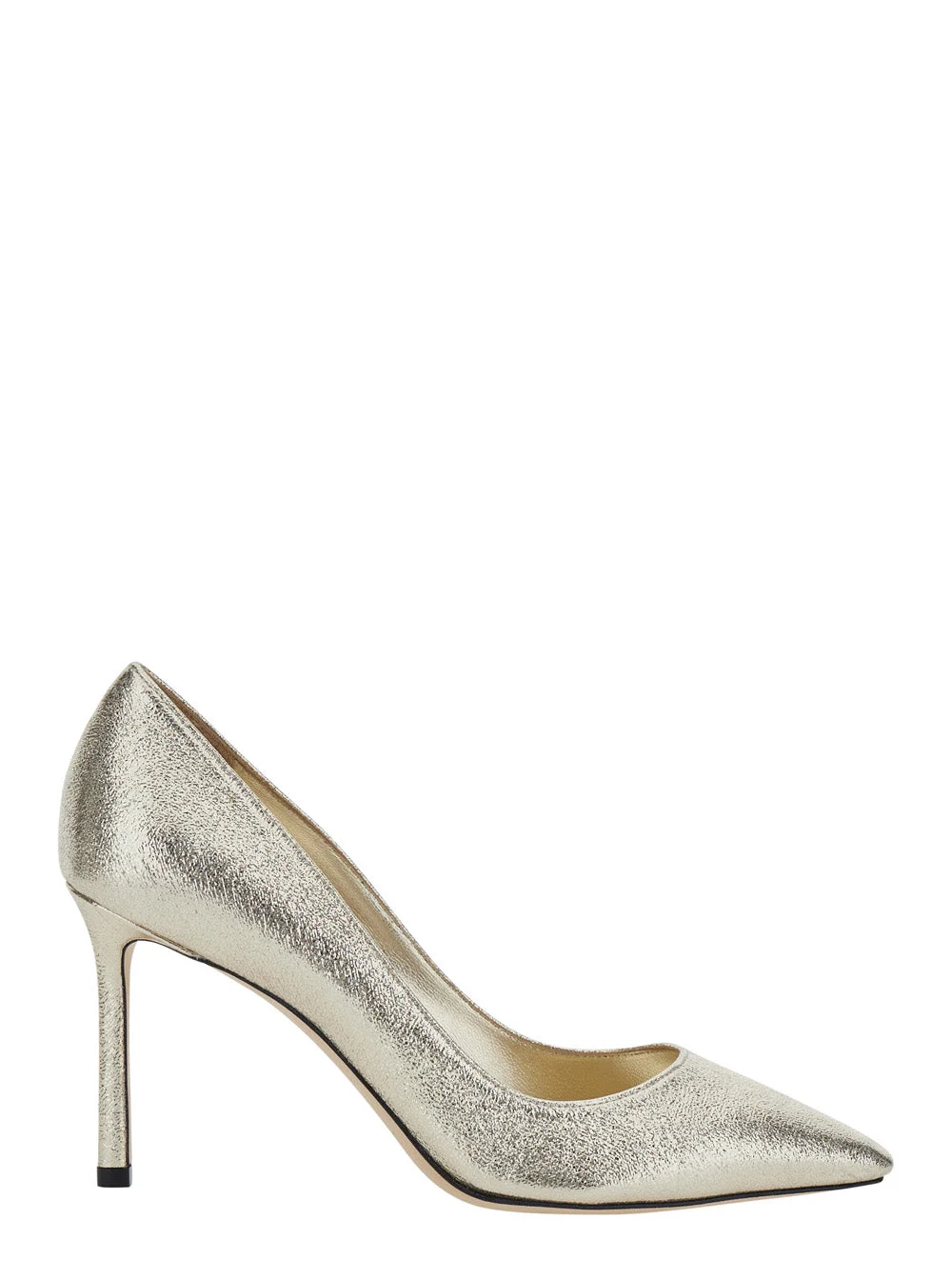 Jimmy Choo Romy Pointed Slip-On Heels with Tech Fabric, 8.5 cm - 1