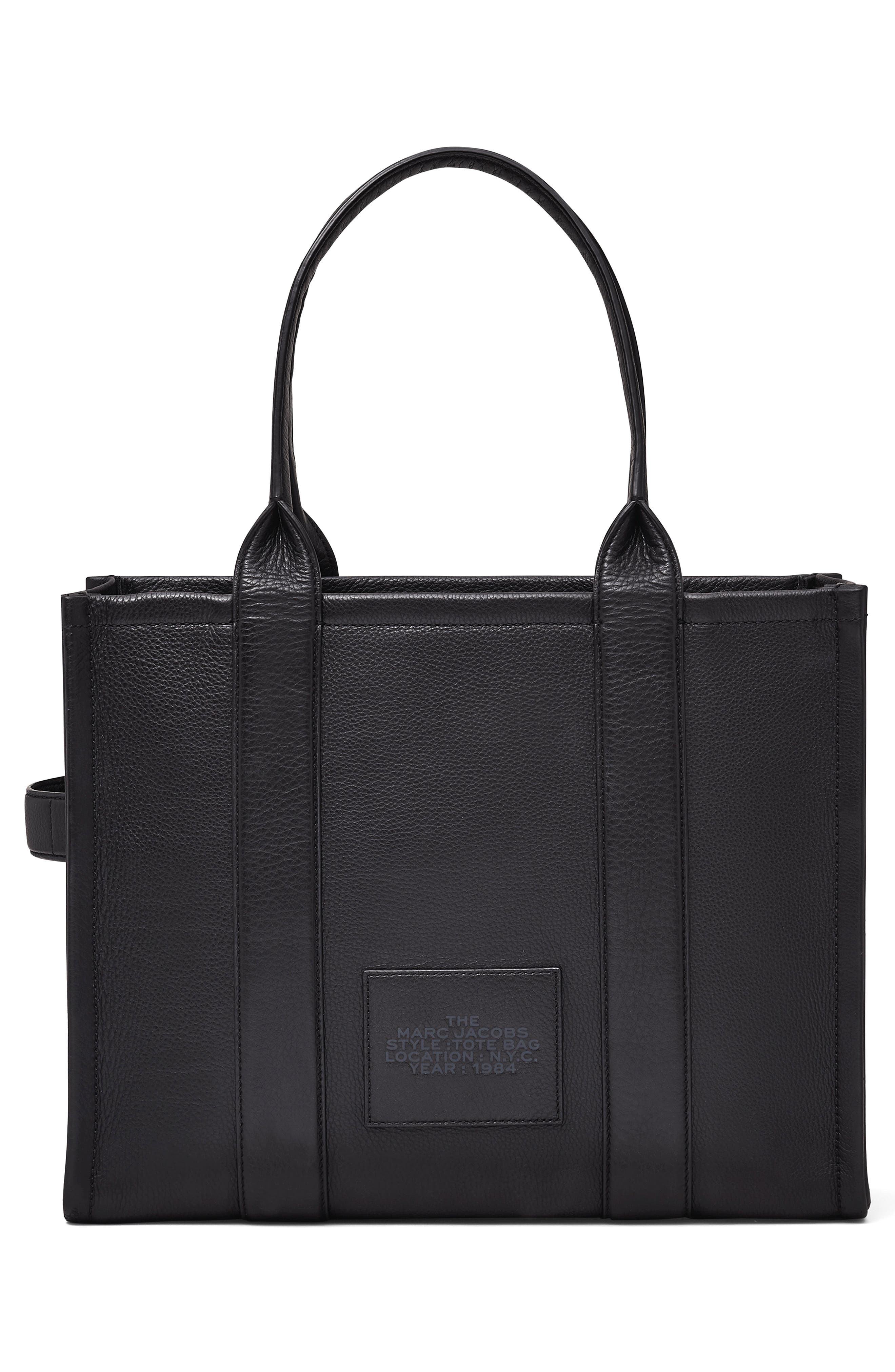 Marc Jacobs The Large Leather Tote Bag in Black at Nordstrom - 3