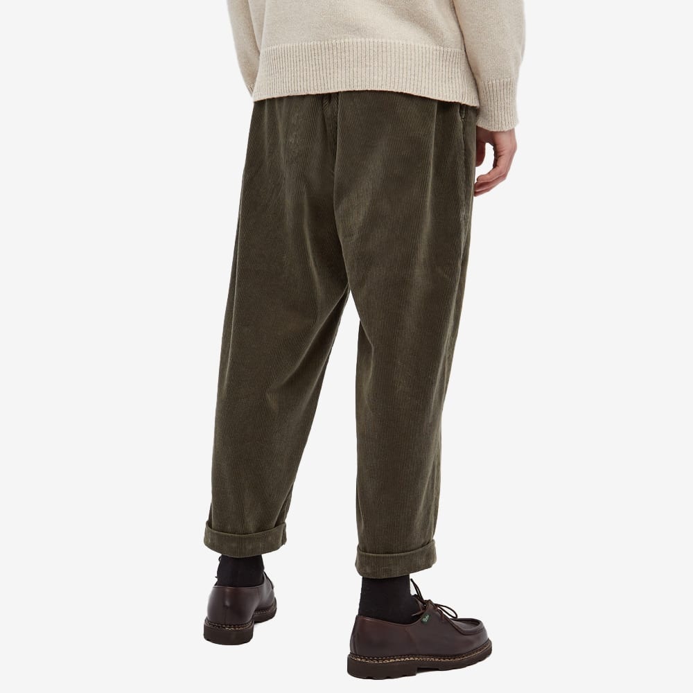 Beams Plus 2 Pleat Corduroy Pant - 5