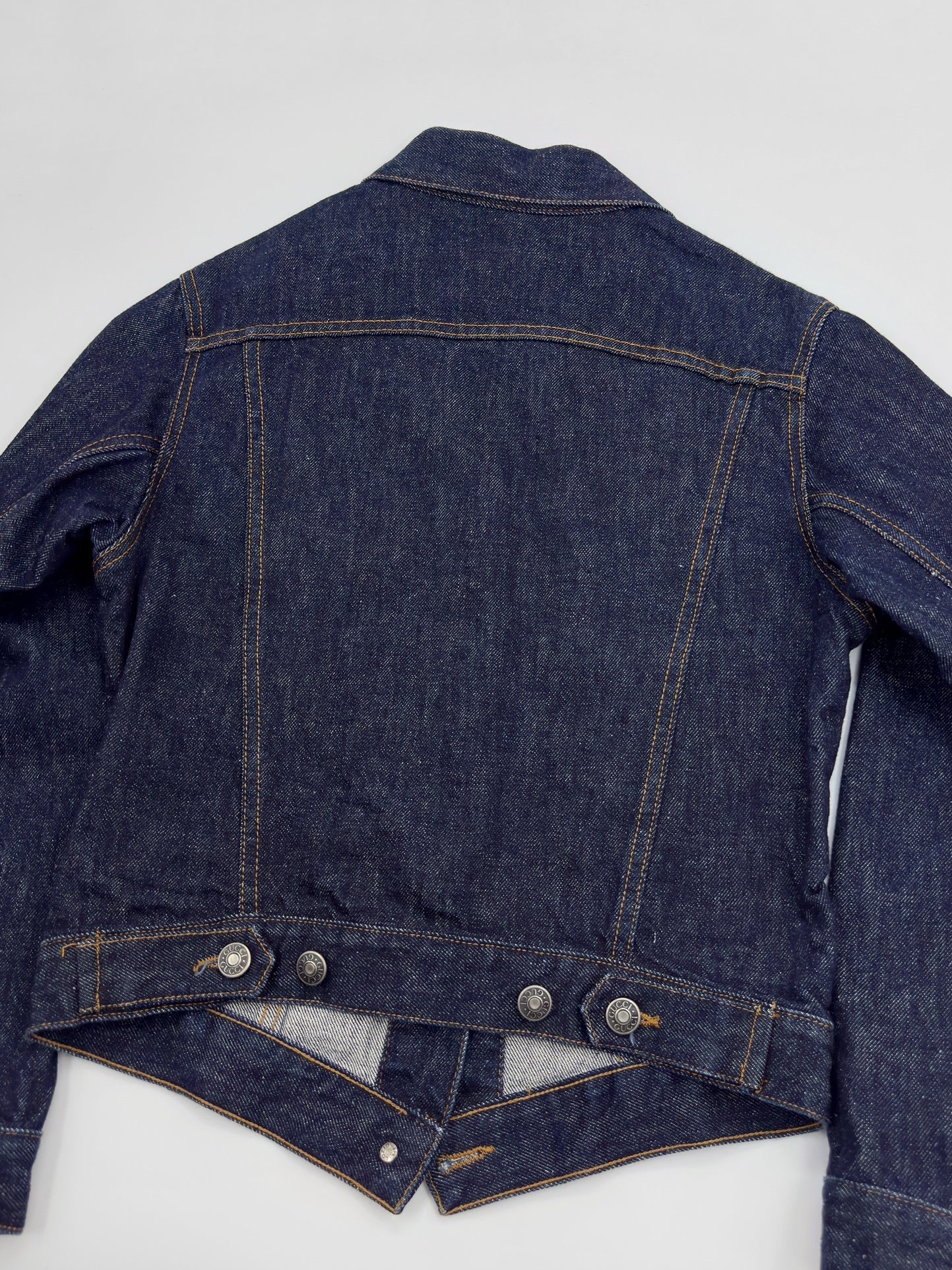Gucci Spring 1998 Tom Ford Esther Cañadas Look#32 Raw Denim Jacket 42 - 13