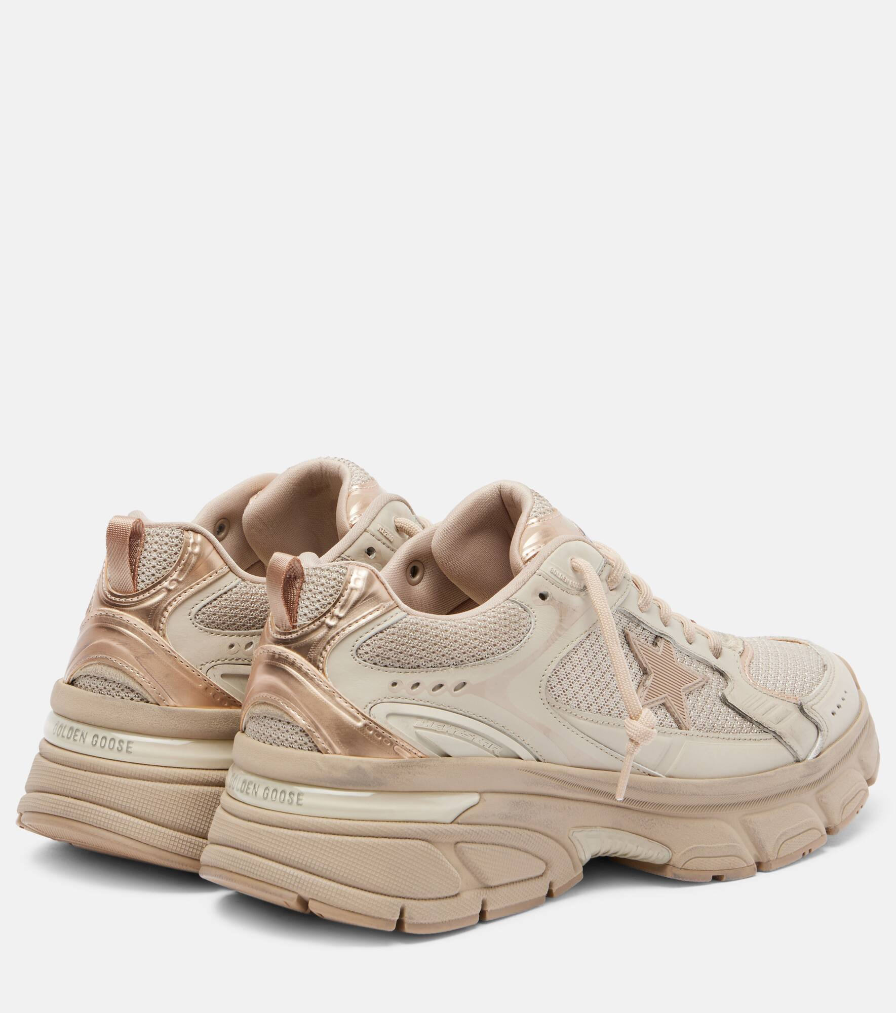 Lightstar leather-trimmed sneakers - 2