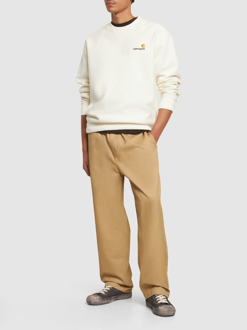 Newhaven rinsed canvas pants - 2