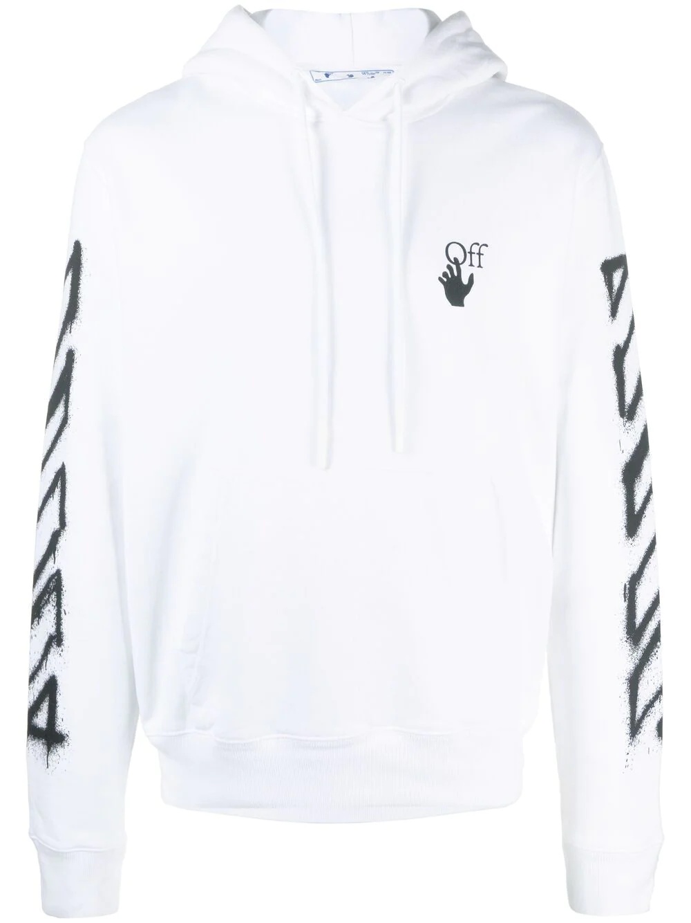 Spray Marker slim-fit hoodie - 1