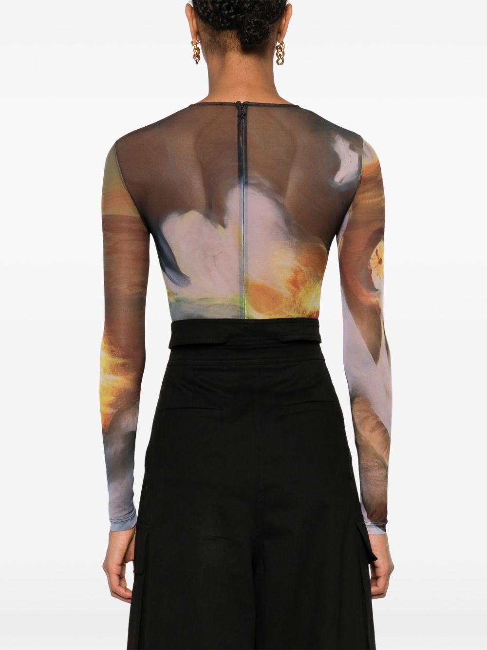 Sunset Sees sheer bodysuit - 4