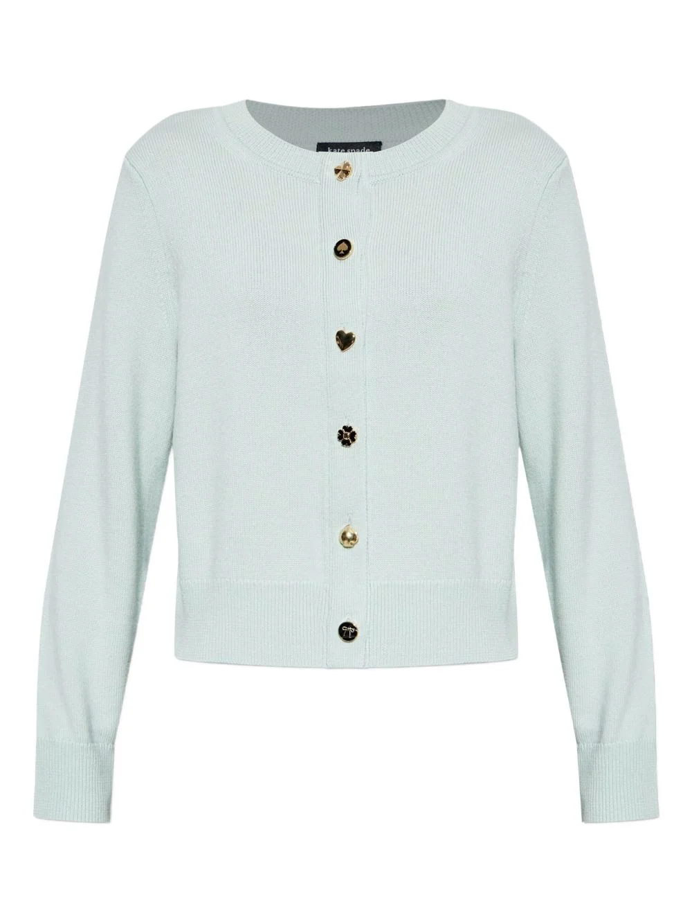 buttoned wool cardigan - 1