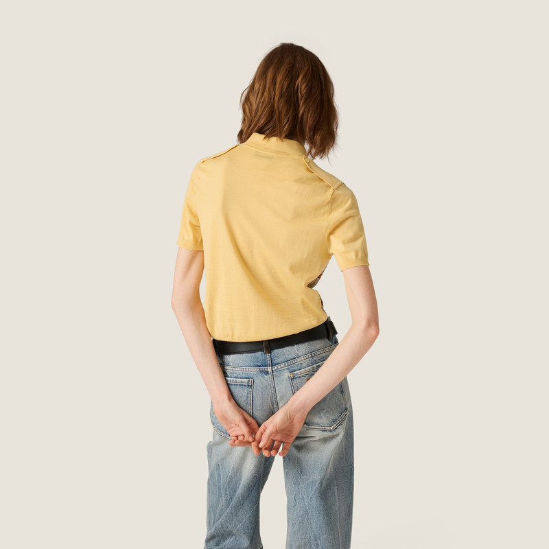 Wool polo shirt 3