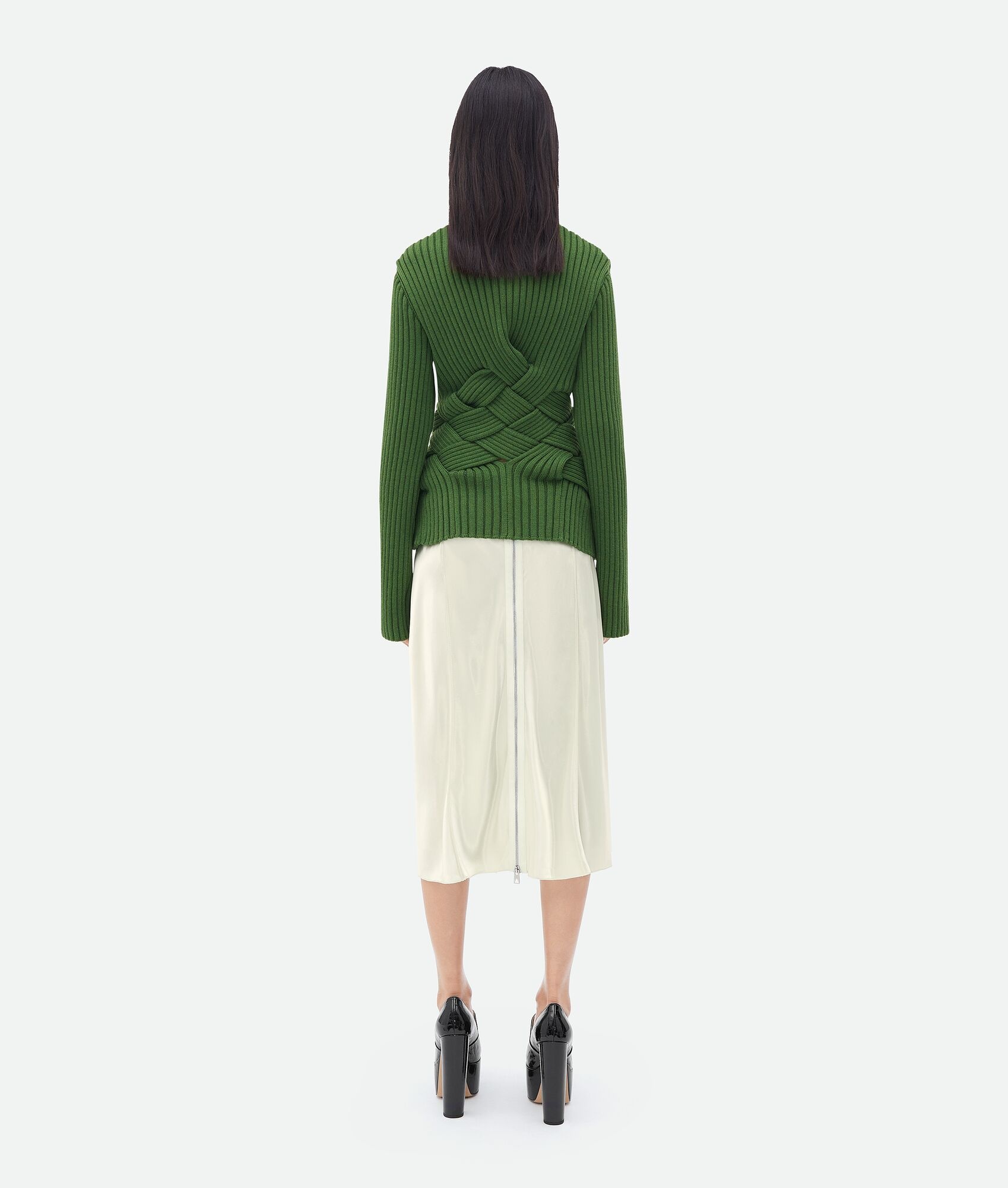 intreccio wool jumper - 3