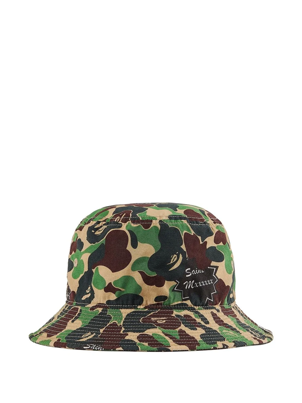 camo-pattern bucket hat - 1