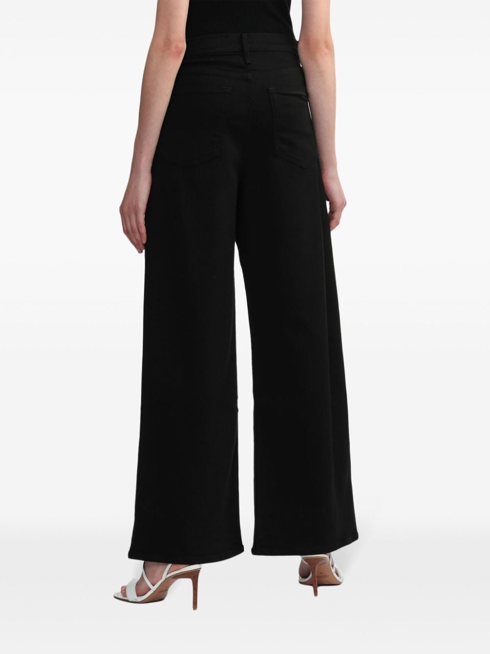 wide-leg jeans - 4