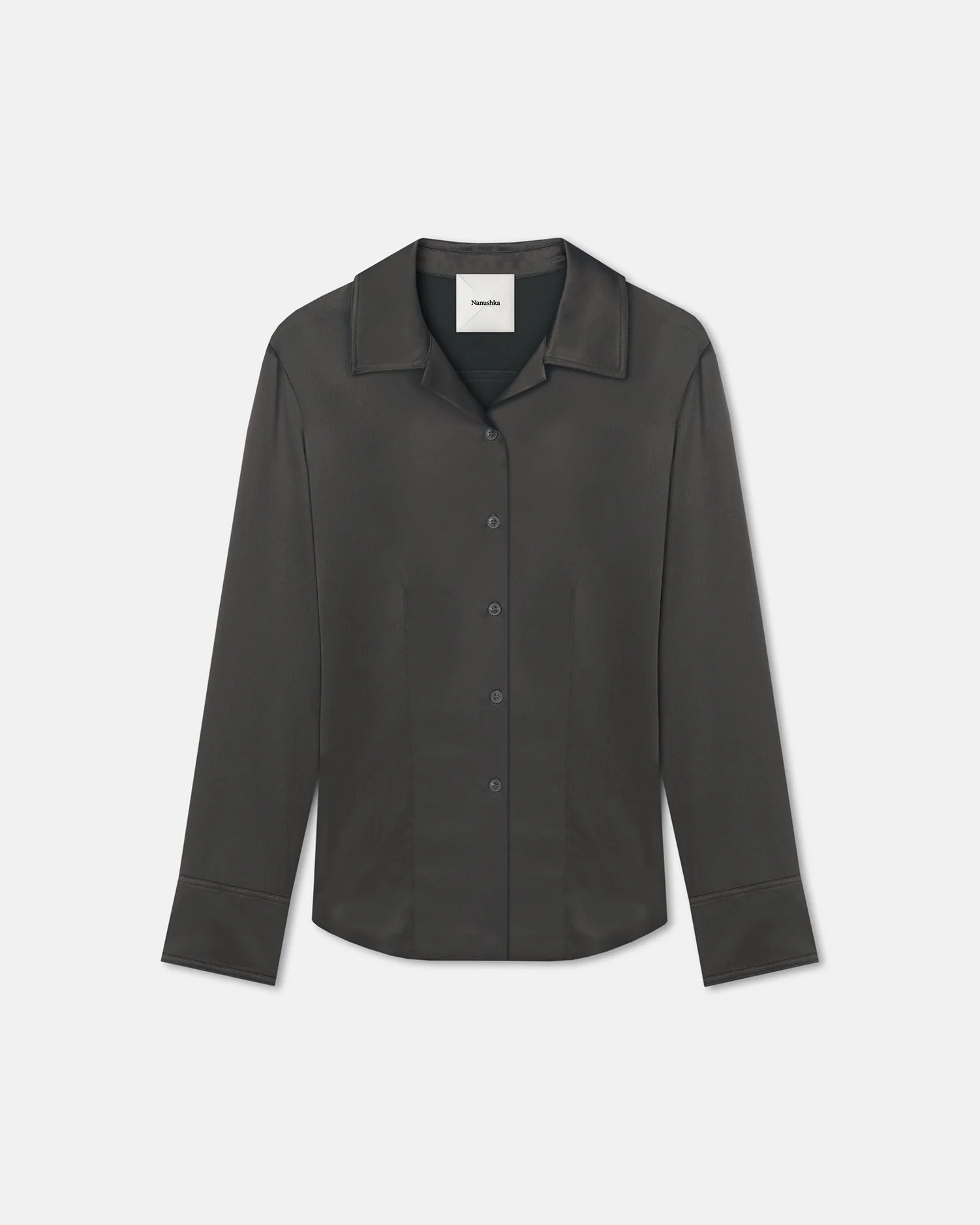 Slip Satin Shirt - 1