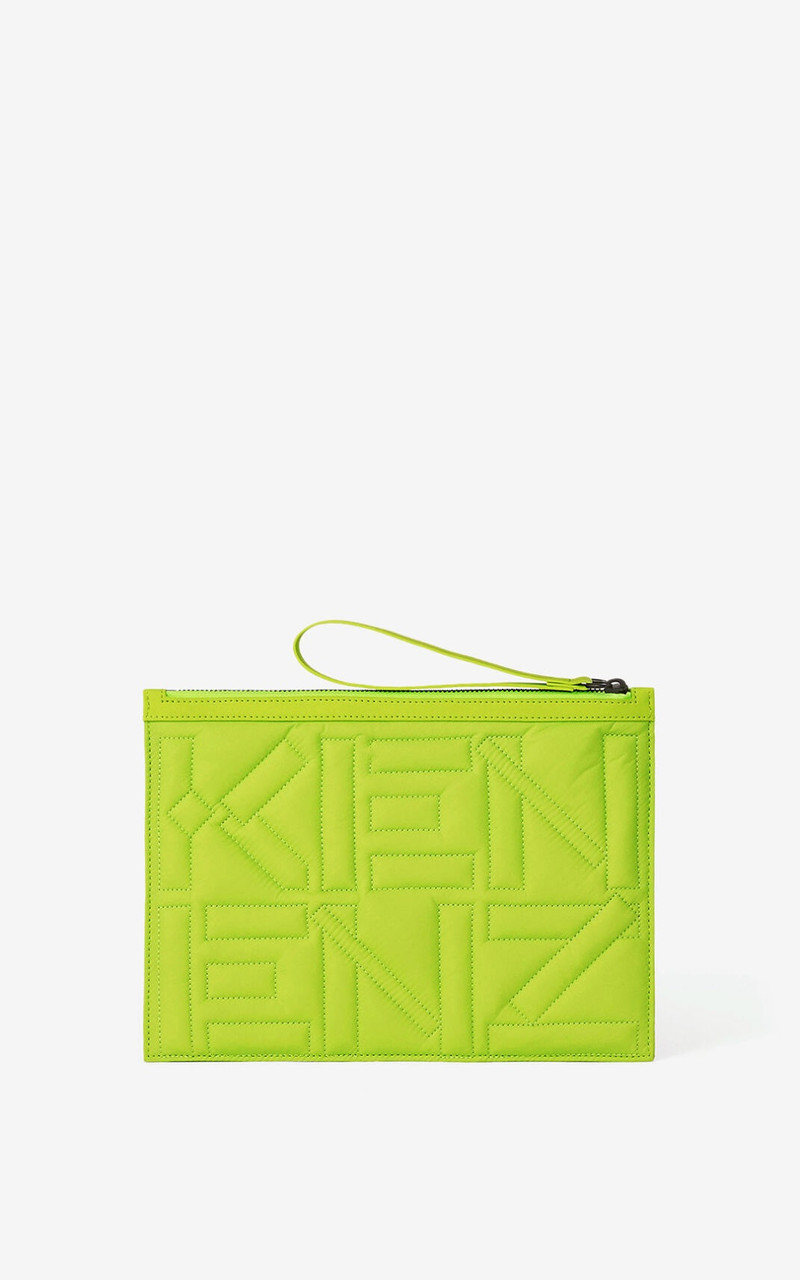 KENZO Arctic nylon clutch outlook