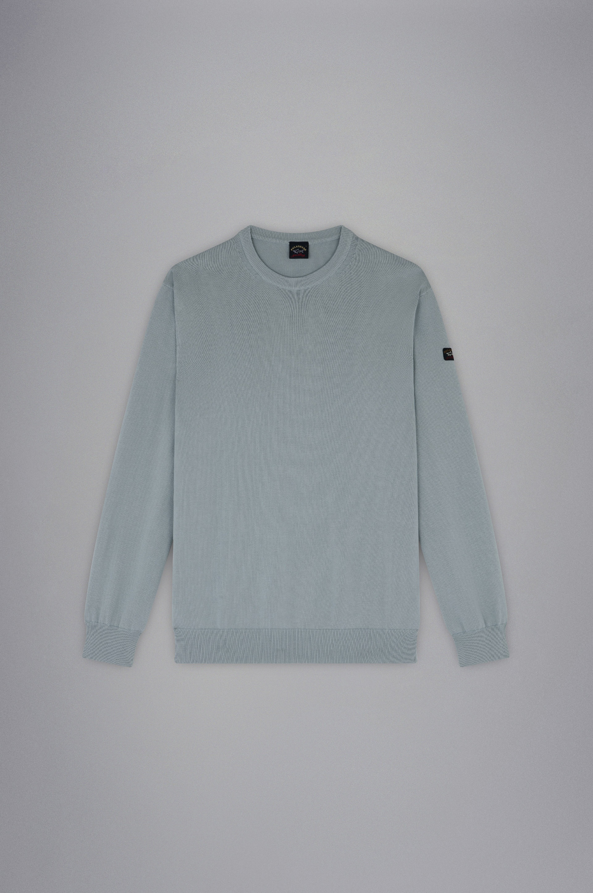 GARMENT DYED PIMA COTTON JUMPER - 1