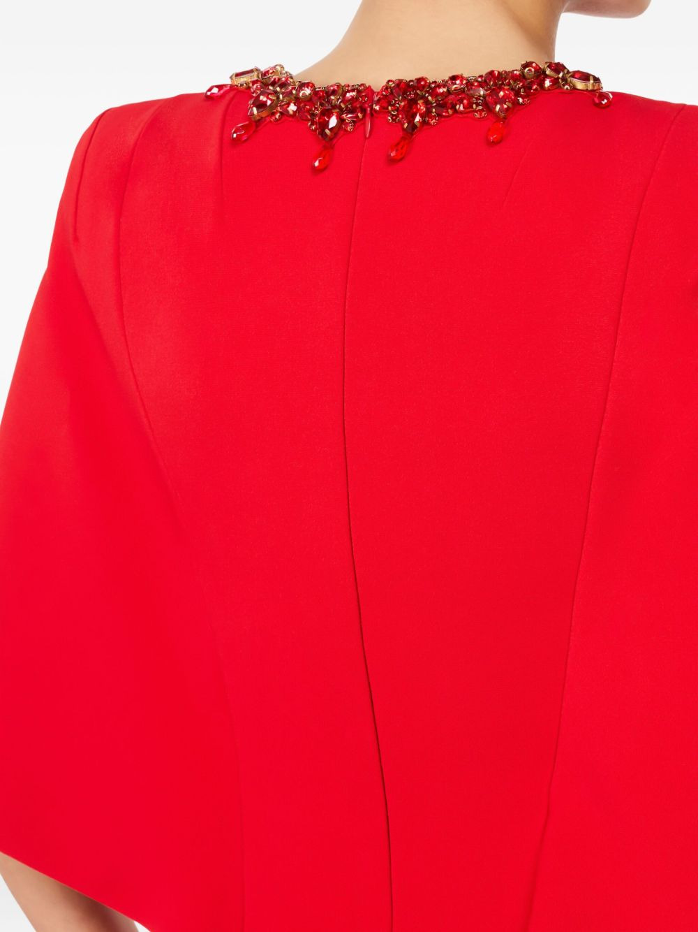 Ursa embellished-neck midi dress - 4