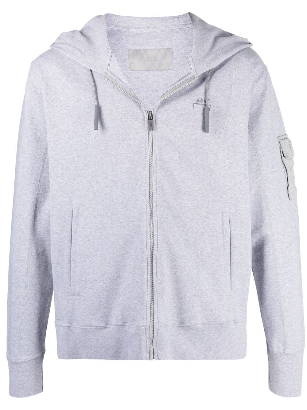 hooded zip jacket - 1