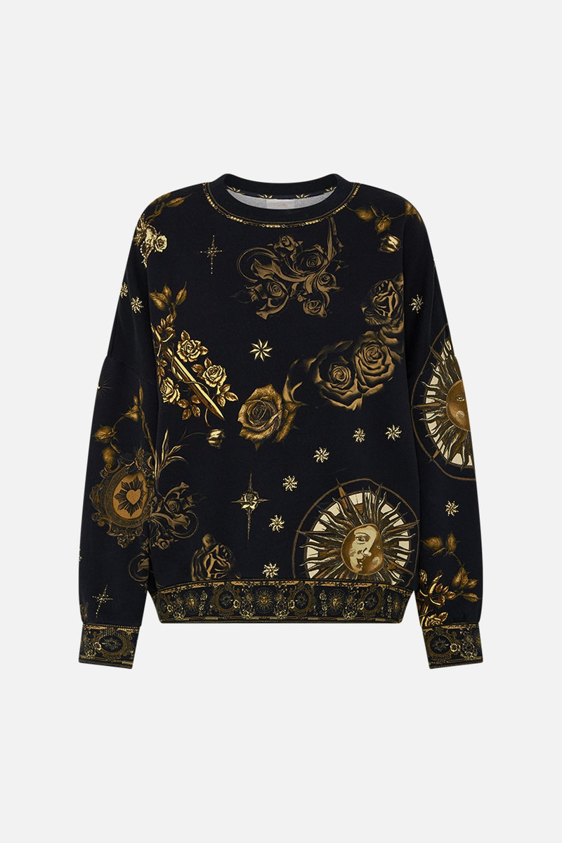 DROPPED SHOULDER SWEAT SHIRT 1