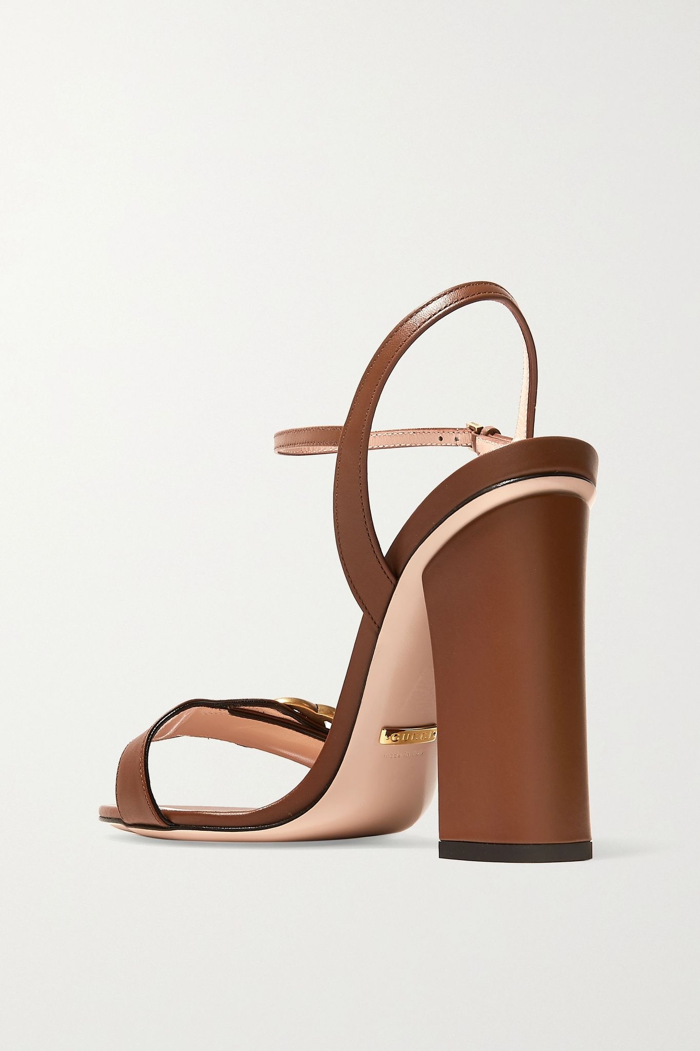 Marmont logo-embellished leather sandals - 4