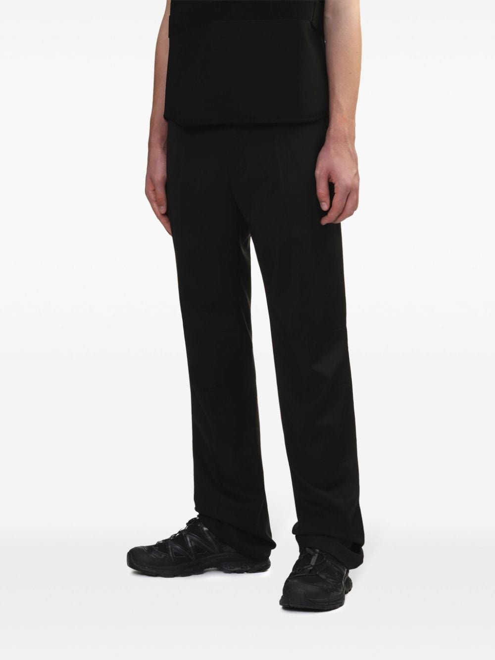 virgin wool tailored trousers - 3