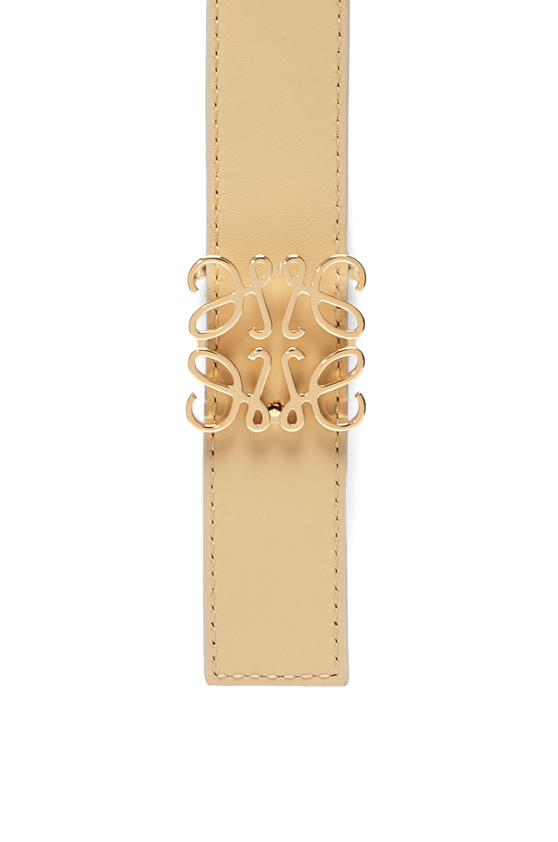 Reversible Anagram belt in smooth calfskin - 4