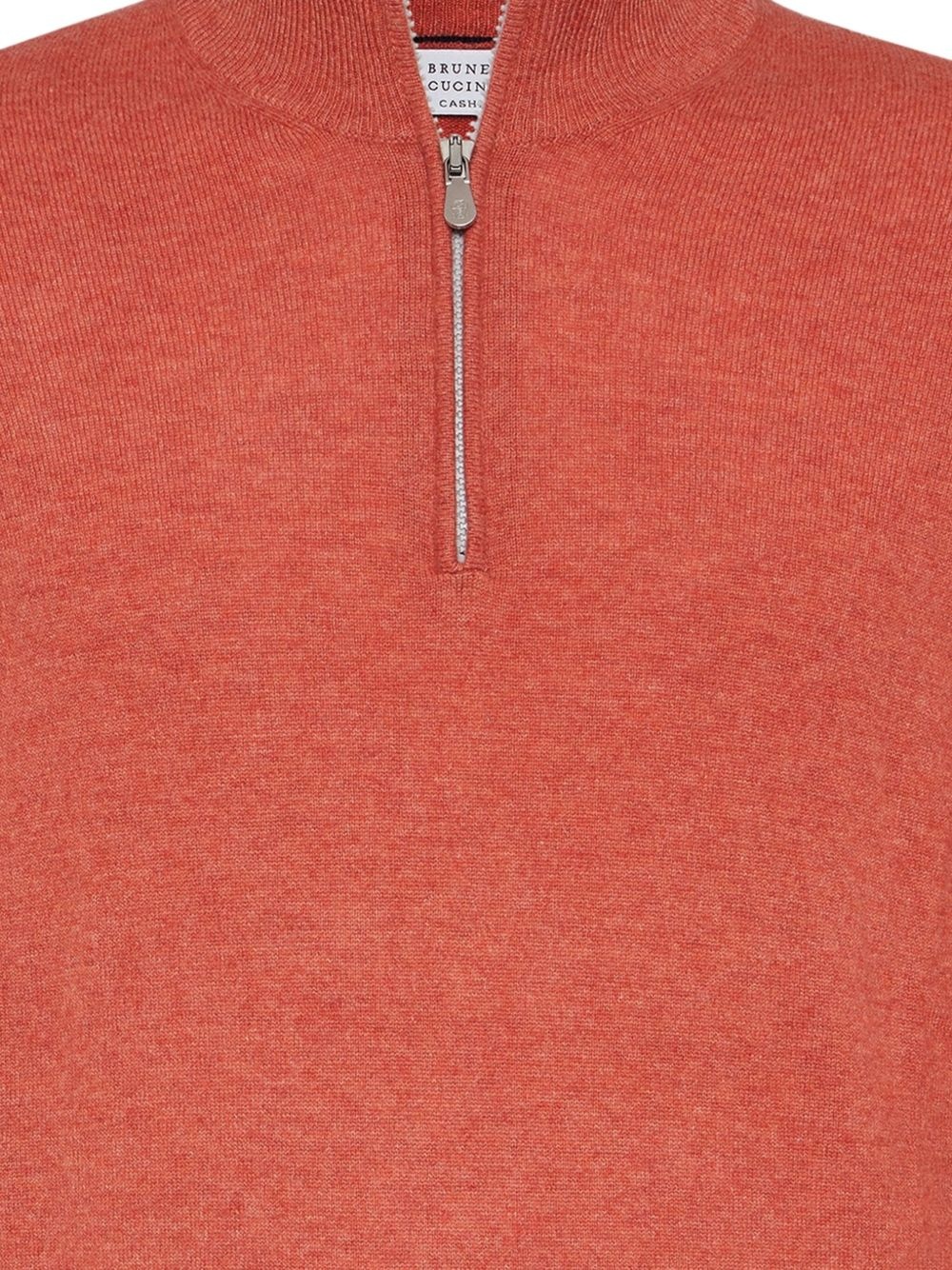 cashmere half-zip sweater - 7