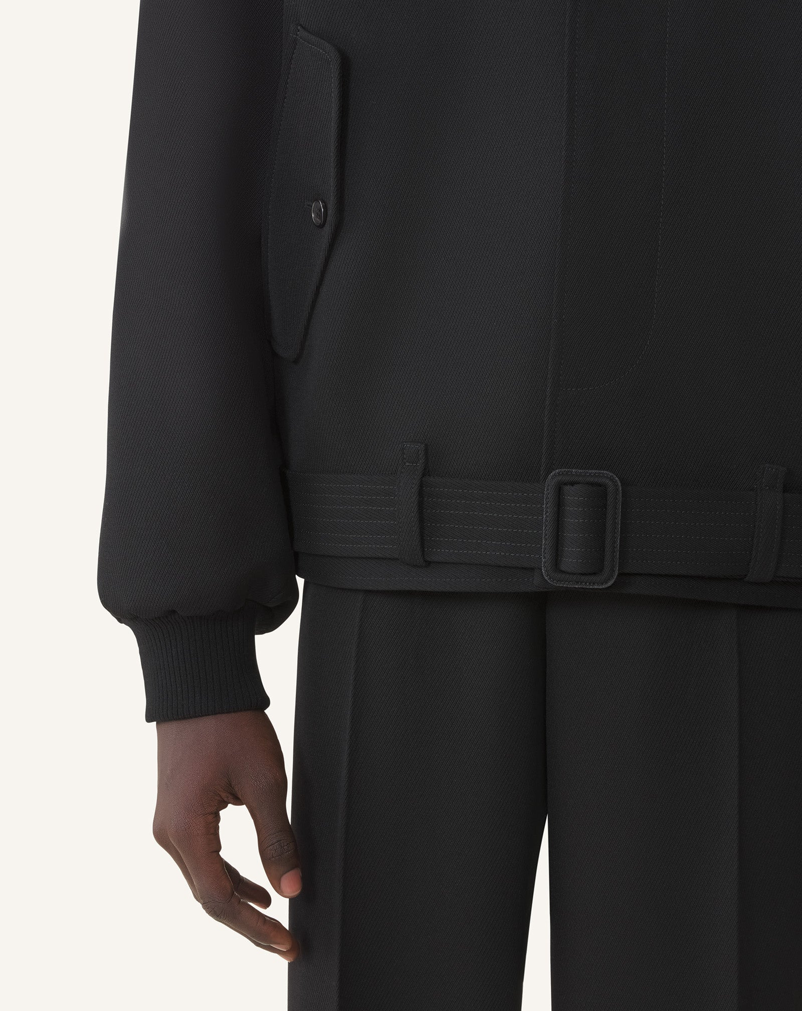 STAND COLLAR JACKET - 6