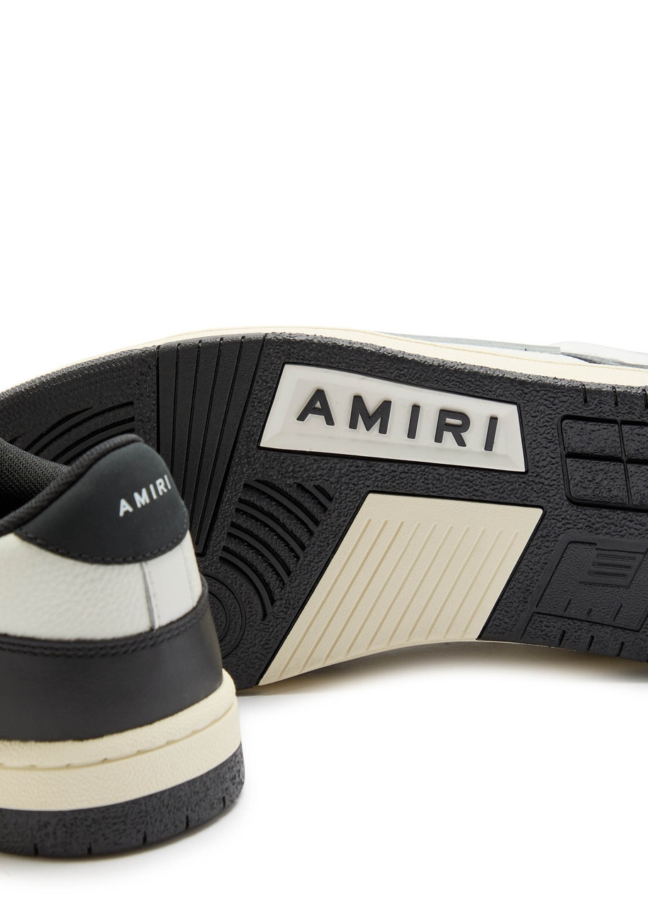 Amiri Skel Panelled Leather Sneakers - 4